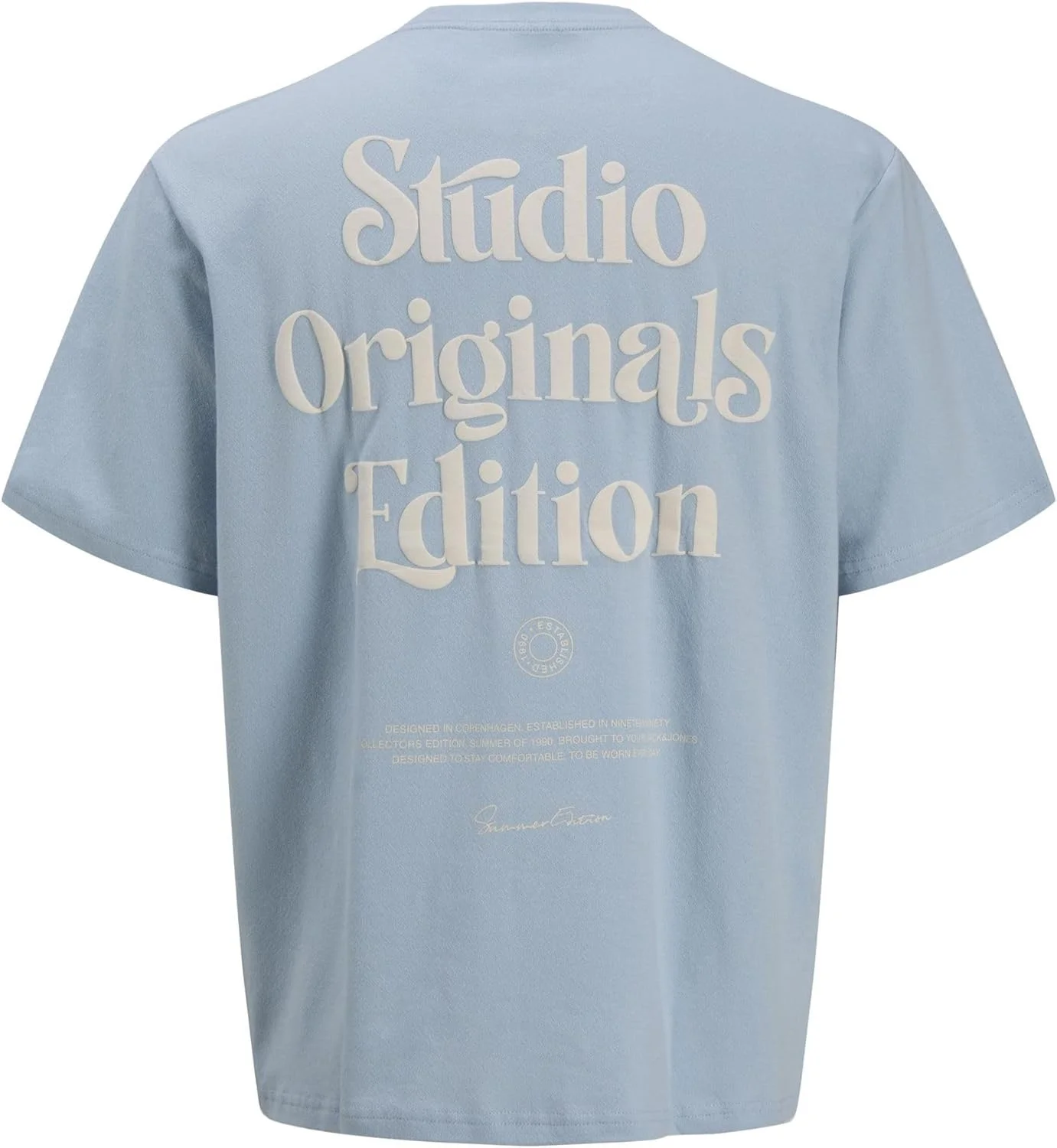 تی شرت آستین کوتاه یقه گرد مردانه جک اند جونز مدل جوراکاپولکو (تک عددی)