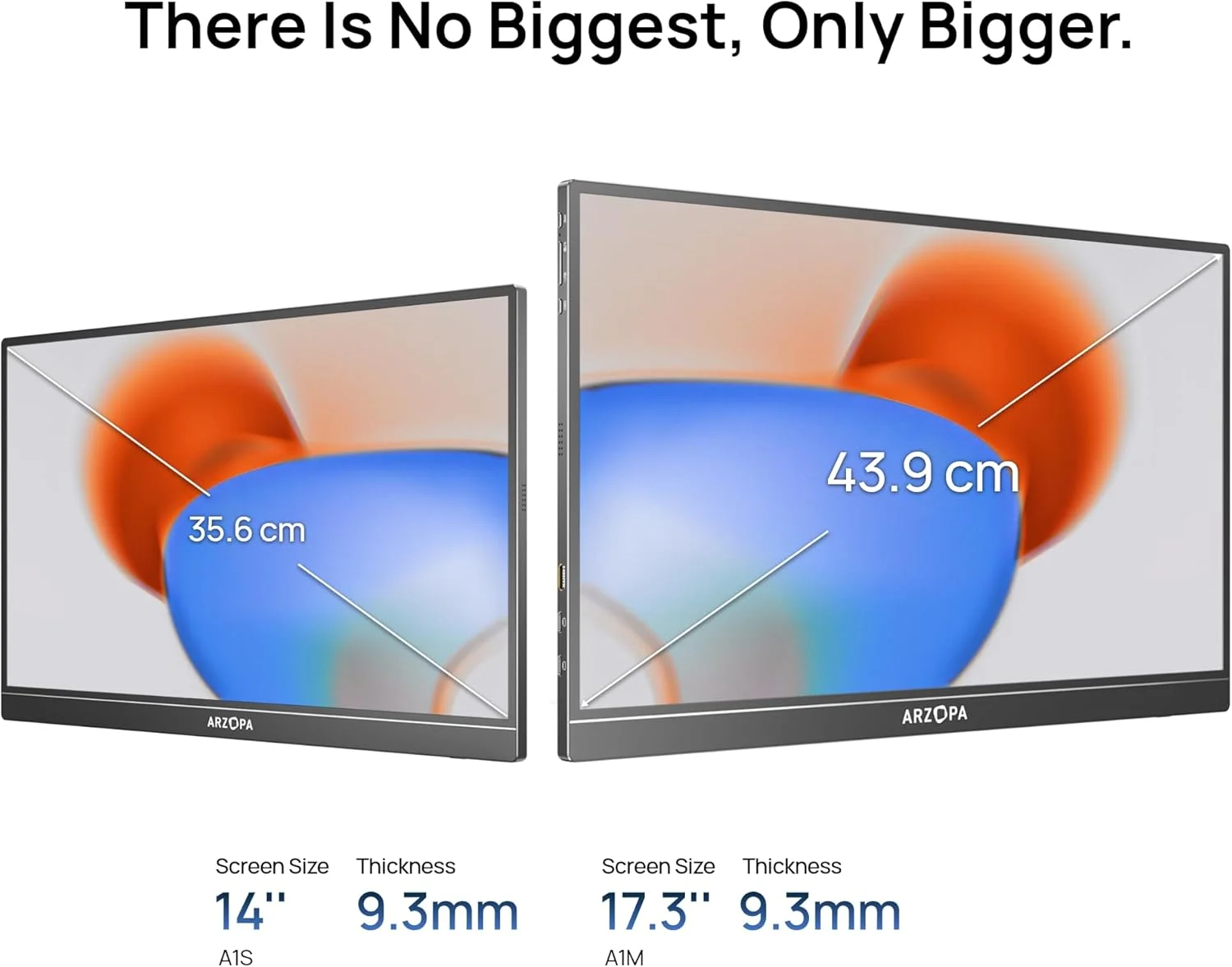 مانیتور قابل حمل 17.3 اینچی ARZOPA، مانیتور گیمینگ IPS با کیفیت 1080P FHD و پوشش 103% sRGB، دارای پایه داخلی، پورت های HDMI و USB C، صفحه نمایش خارجی برای کامپیوتر، مک، تلفن، ایکس باکس و PS5 - مدل A1M مانیتور قابل حمل 17.3 اینچی ARZOPA، مانیتور گیمینگ IPS با کیفیت 1080P FHD و پوشش 103% sRGB، دارای پایه داخلی، پورت های HDMI و USB C، صفحه نمایش خارجی برای کامپیوتر، مک، تلفن، ایکس باکس و PS5 - مدل A1M
