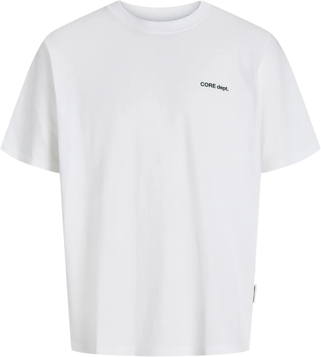 تی شرت آستین کوتاه یقه گرد مردانه جک اند جونز با طرح عکس در پشت (تک عددی)