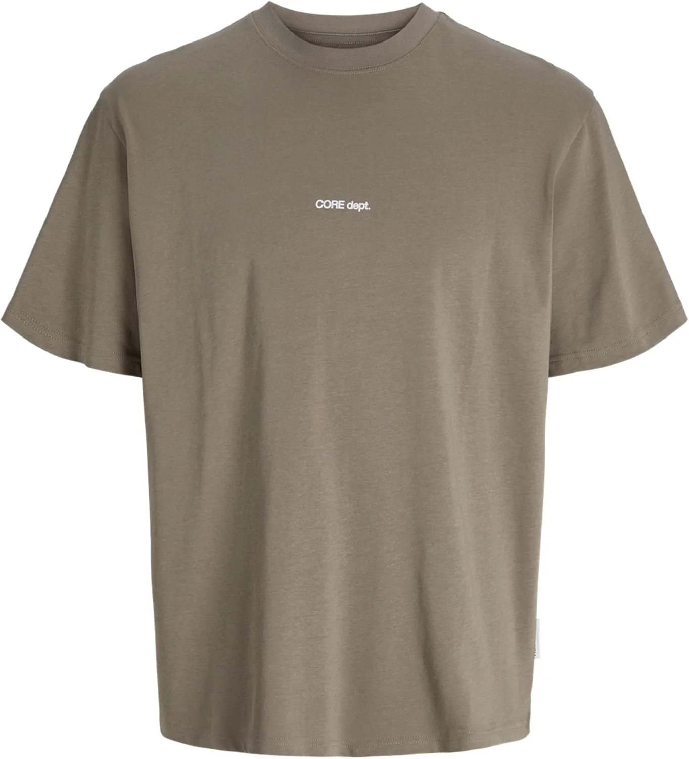 تی شرت یقه گرد مردانه جک اند جونز با طرح گرافیکی در پشت (تک عددی)