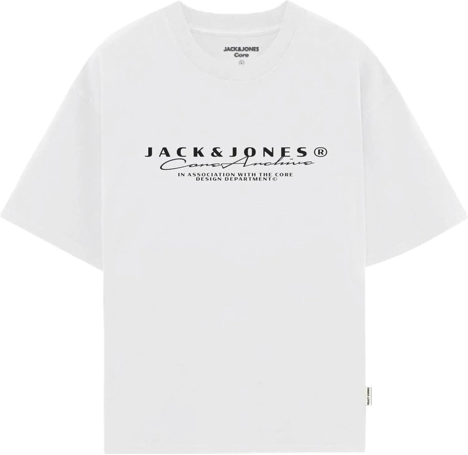 تی شرت مردانه جک اند جونز مدل Jcopoint یقه گرد آستین کوتاه (تک عددی)