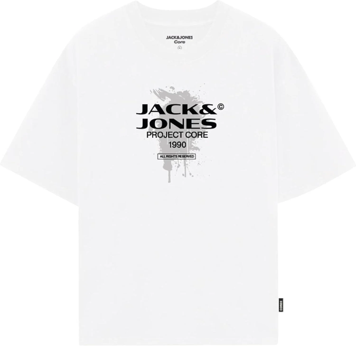 تی شرت یقه گرد آستین کوتاه مردانه جک اند جونز مدل Jcocondor بسته 3 عددی