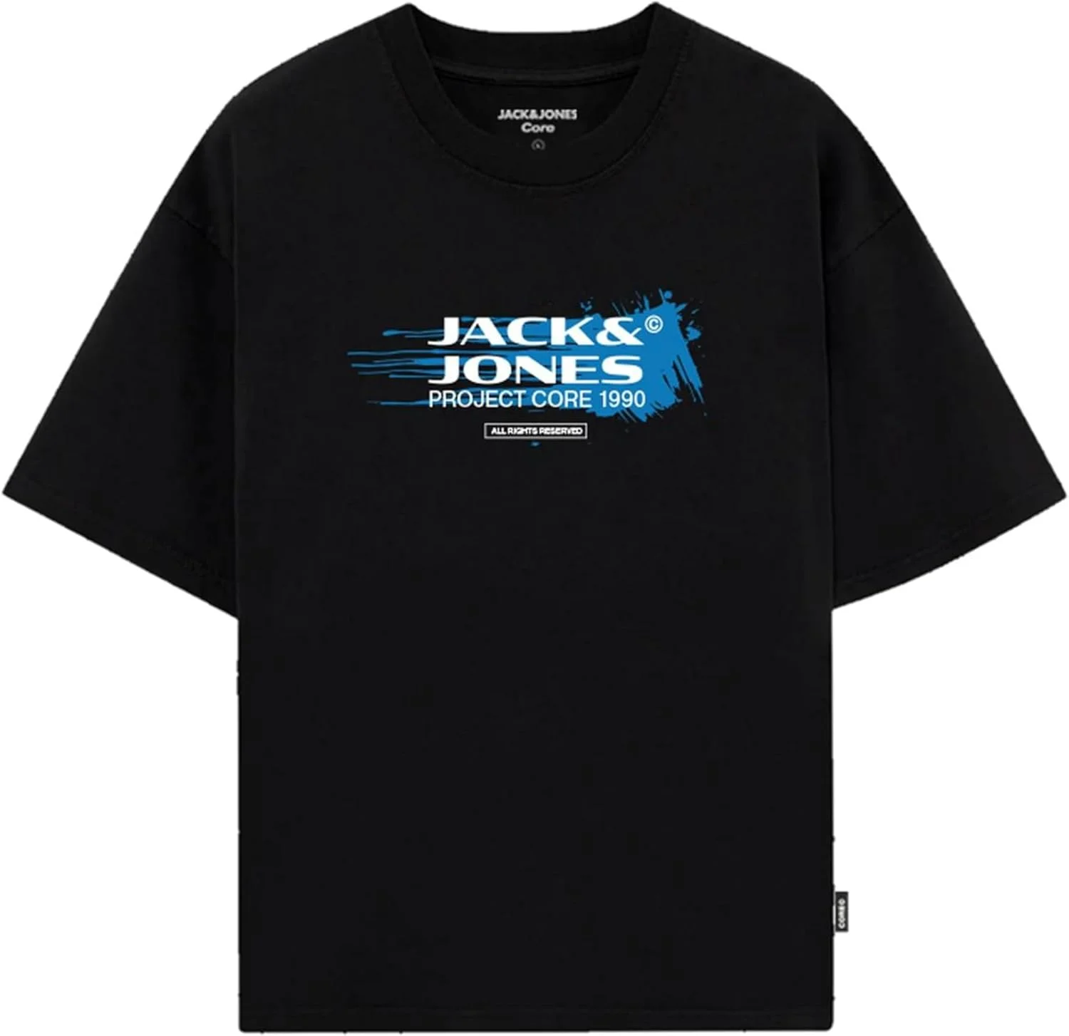 تی شرت یقه گرد آستین کوتاه مردانه جک اند جونز مدل Jcocondor بسته 3 عددی