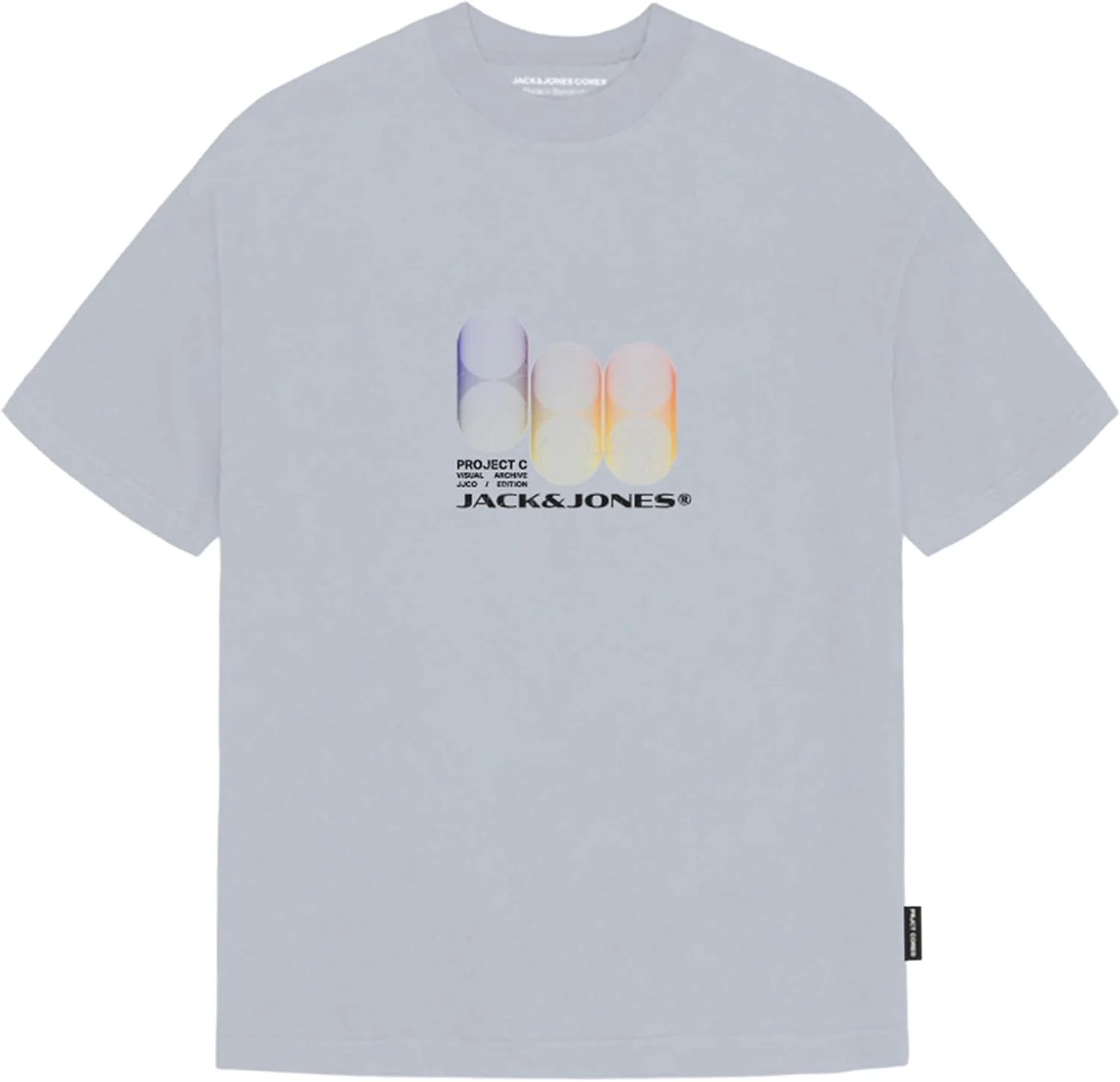 تی شرت مردانه جک اند جونز مدل JCOCALMA یقه گرد آستین کوتاه، بسته 3 عددی