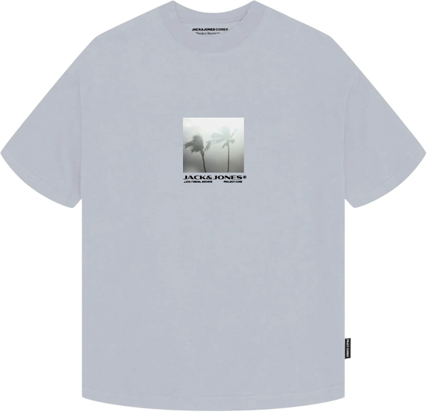 تی شرت مردانه جک اند جونز مدل JCOCALMA PHOTO TEE SS CREW NECK 3PK MP