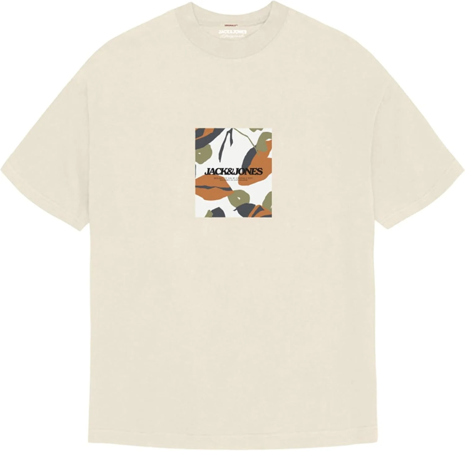 تی‌شرت مردانه جک اند جونز مدل JORTAVIRA AOP TEE SS CN FST 3PK MP
