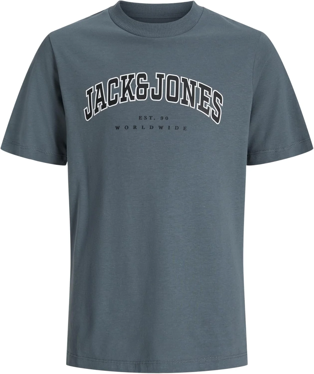 تی شرت مردانه جک اند جونز مدل JJECALEB VARSITY TEE SS O-NECK NOOS PLS (بسته 1 عددی)