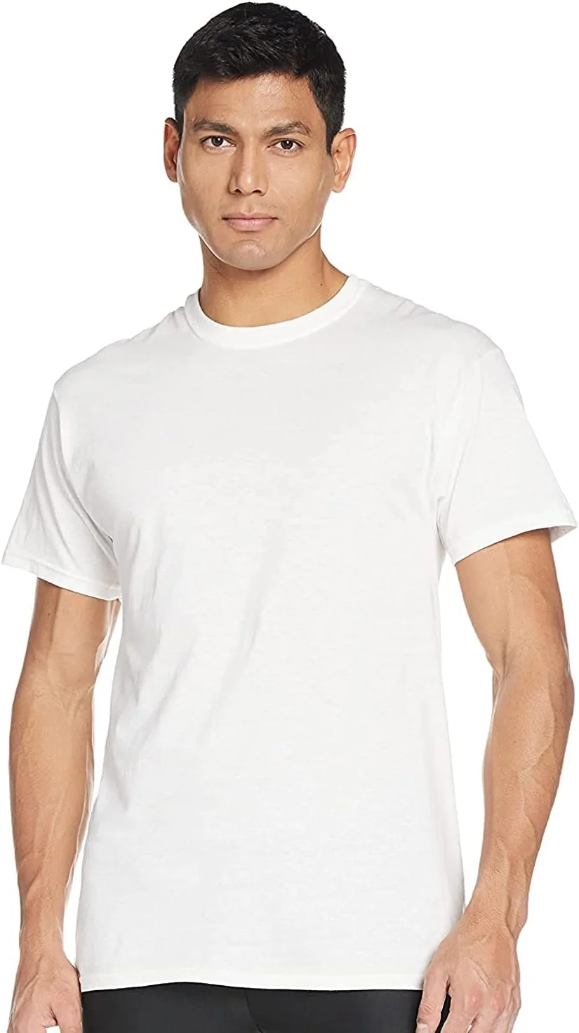 تی شرت یقه گرد مردانه Hanes، بسته 7 عددی