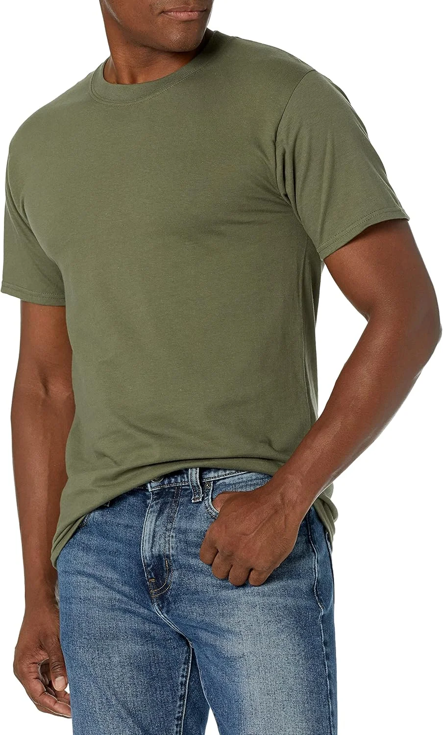 تی شرت مردانه پنبه ای سنگین وزن، 1 یا 2 عددی