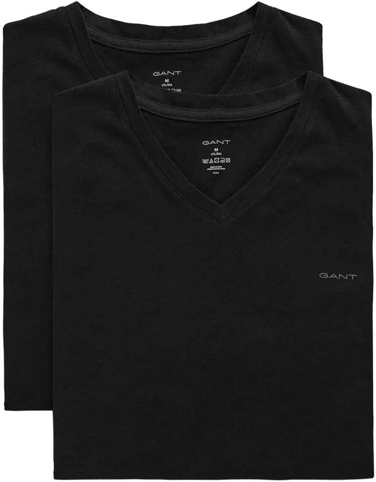 تی شرت یقه هفت مردانه GANT مدل 900002018-5 بسته 2 عددی تی شرت یقه هفت مردانه GANT مدل 900002018-5 بسته 2 عددی
