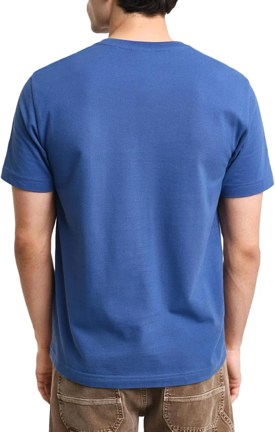 تی شرت مردانه یقه دار گرافیکی GANT