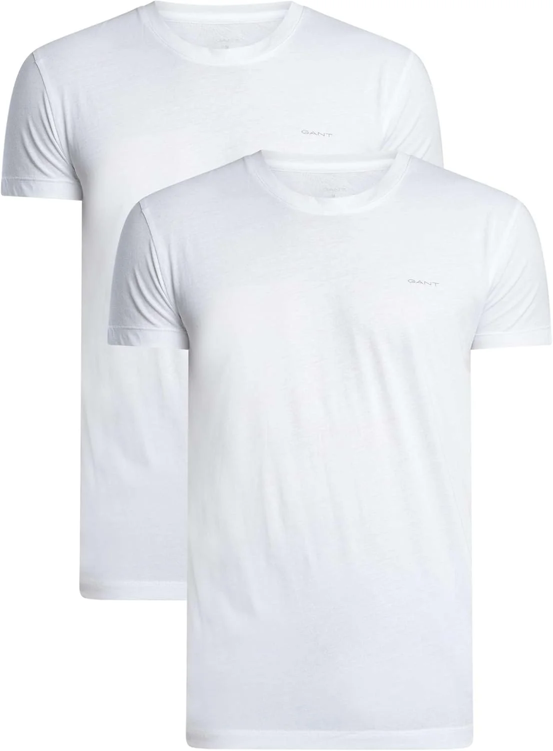 تی شرت آستین کوتاه مردانه Gant مدل C-neck بسته 2 عددی