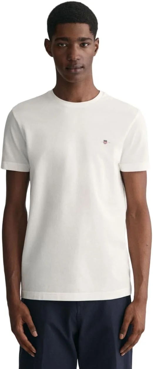 تی شرت آستین کوتاه مردانه اسلیم پیiqué GANT