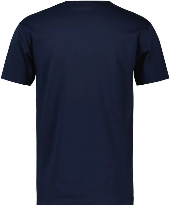 تی شرت آستین کوتاه مردانه GANT مدل Slim Mercerized