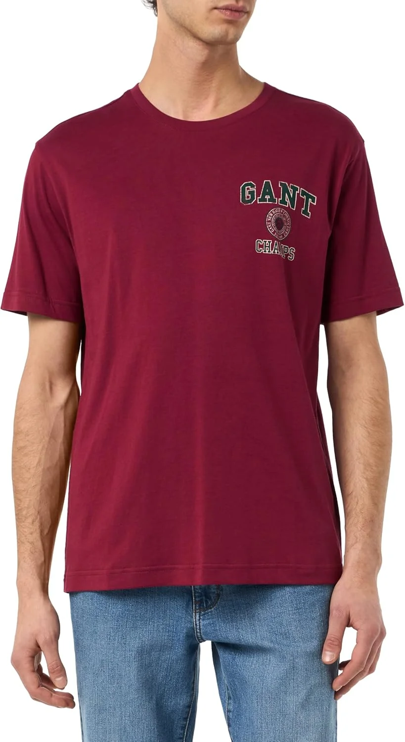 تی شرت گرافیکی مردانه GANT با طرح تاج