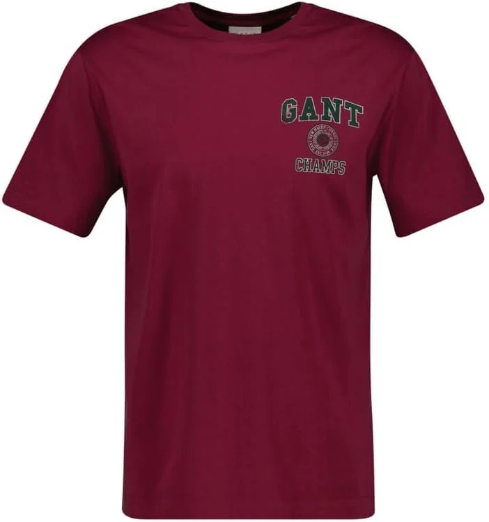 تی شرت گرافیکی مردانه GANT با طرح تاج