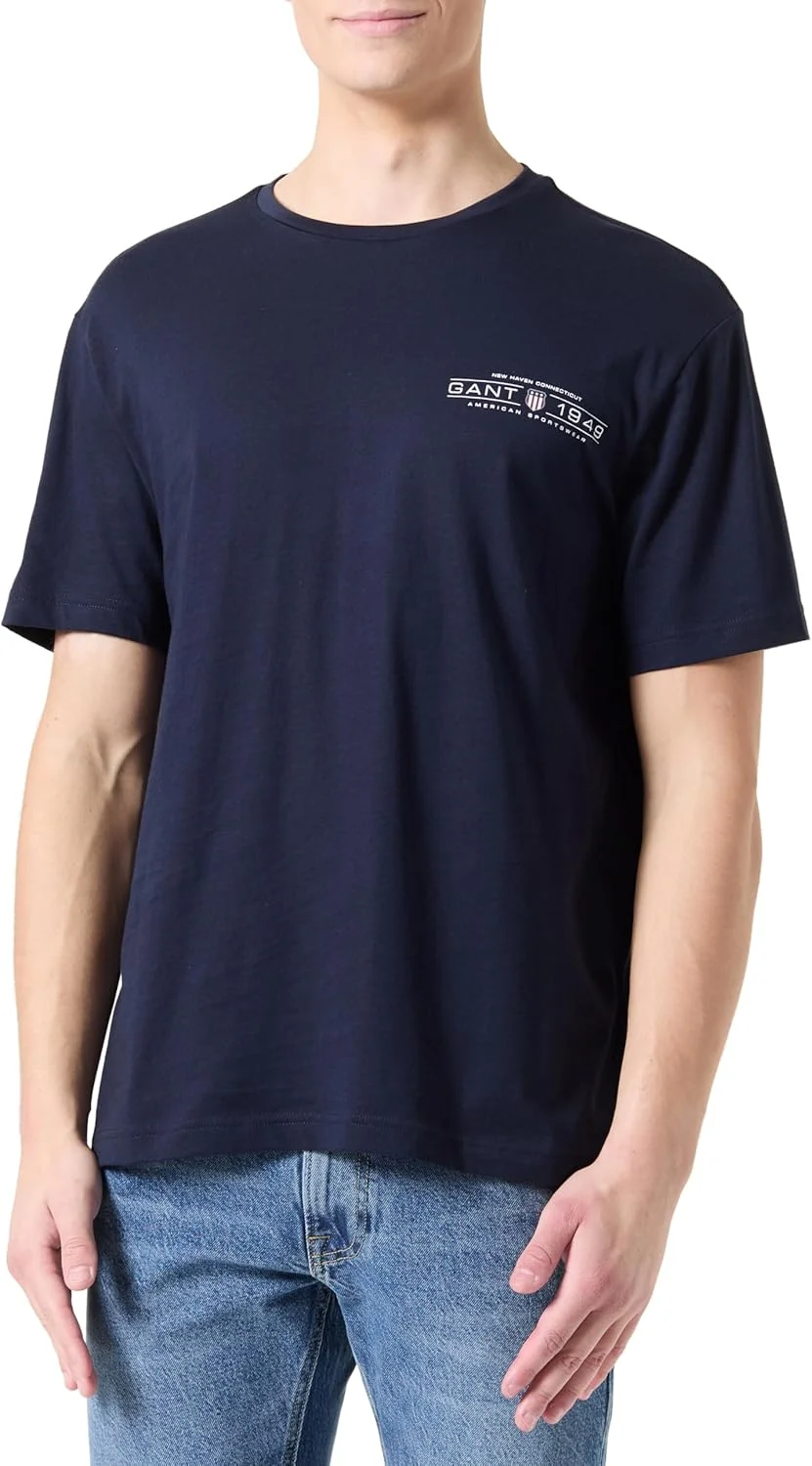 تی شرت آستین کوتاه مردانه با طرح چاپی