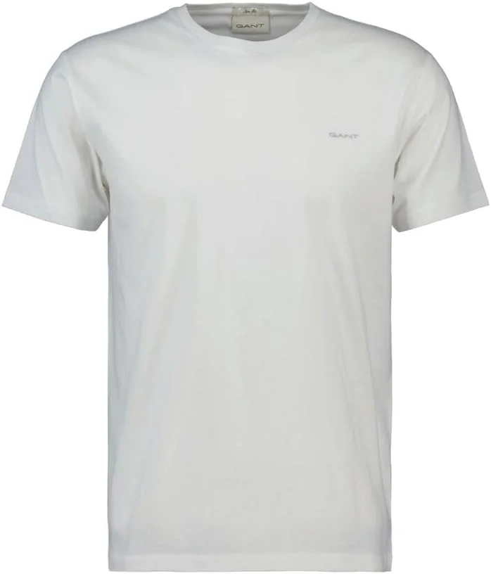 تی شرت آستین کوتاه مردانه باریک مدل مرسریز شده 2013035-110 GANT