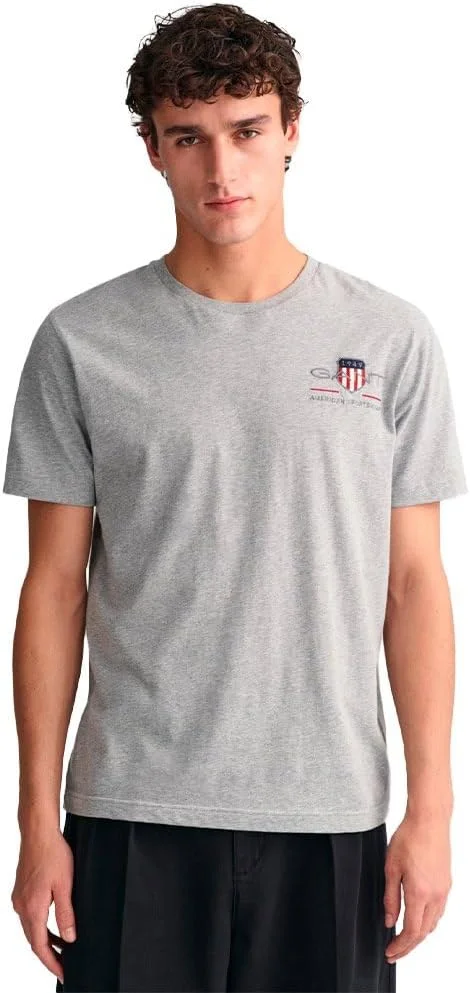 تی شرت مردانه گنت مدل 2067004-110 با طرح سپر آرشیو