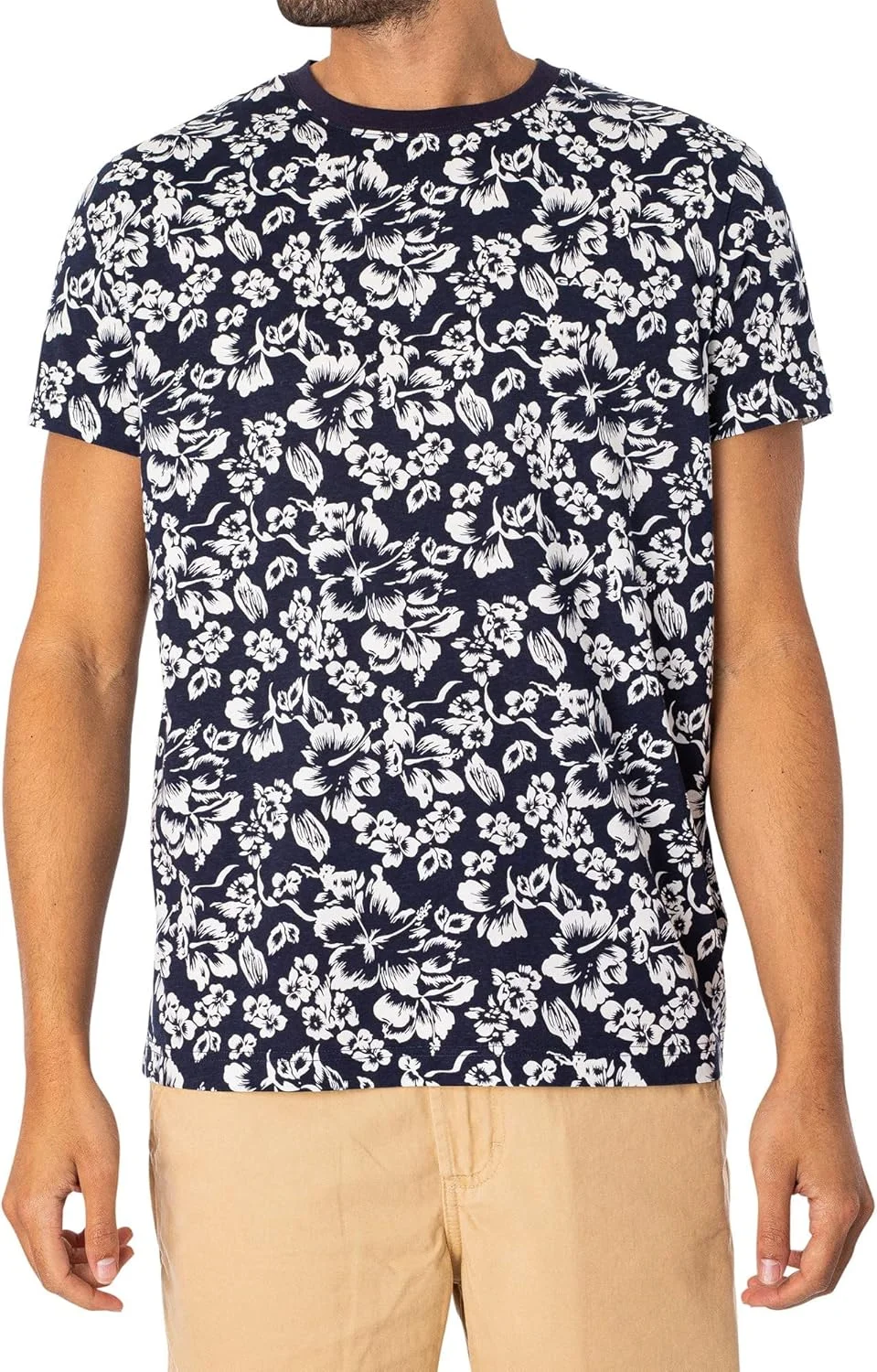 تی شرت طرح گل مردانه GANT 2005108-433