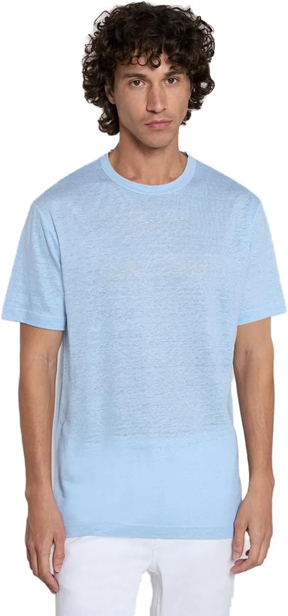 تی شرت مردانه گنت مدل 2003318-457 از جنس لینن