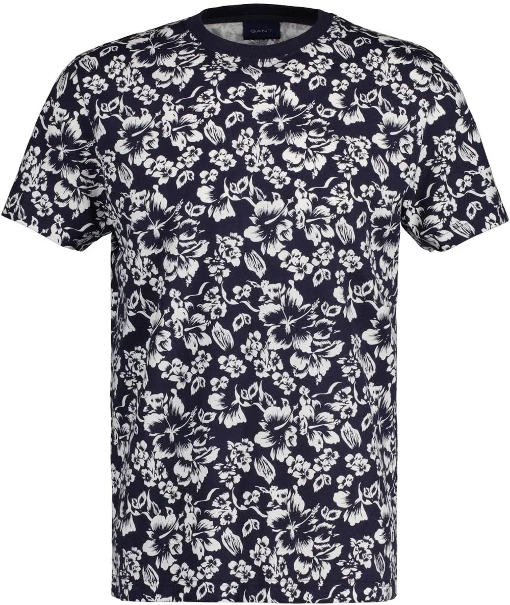 تی شرت طرح گل مردانه GANT 2005108-433