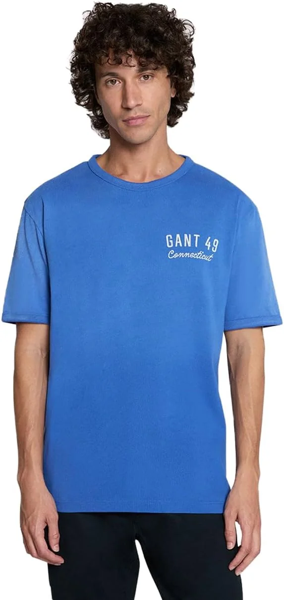 تی شرت گرافیکی مردانه GANT مدل 2003314-407