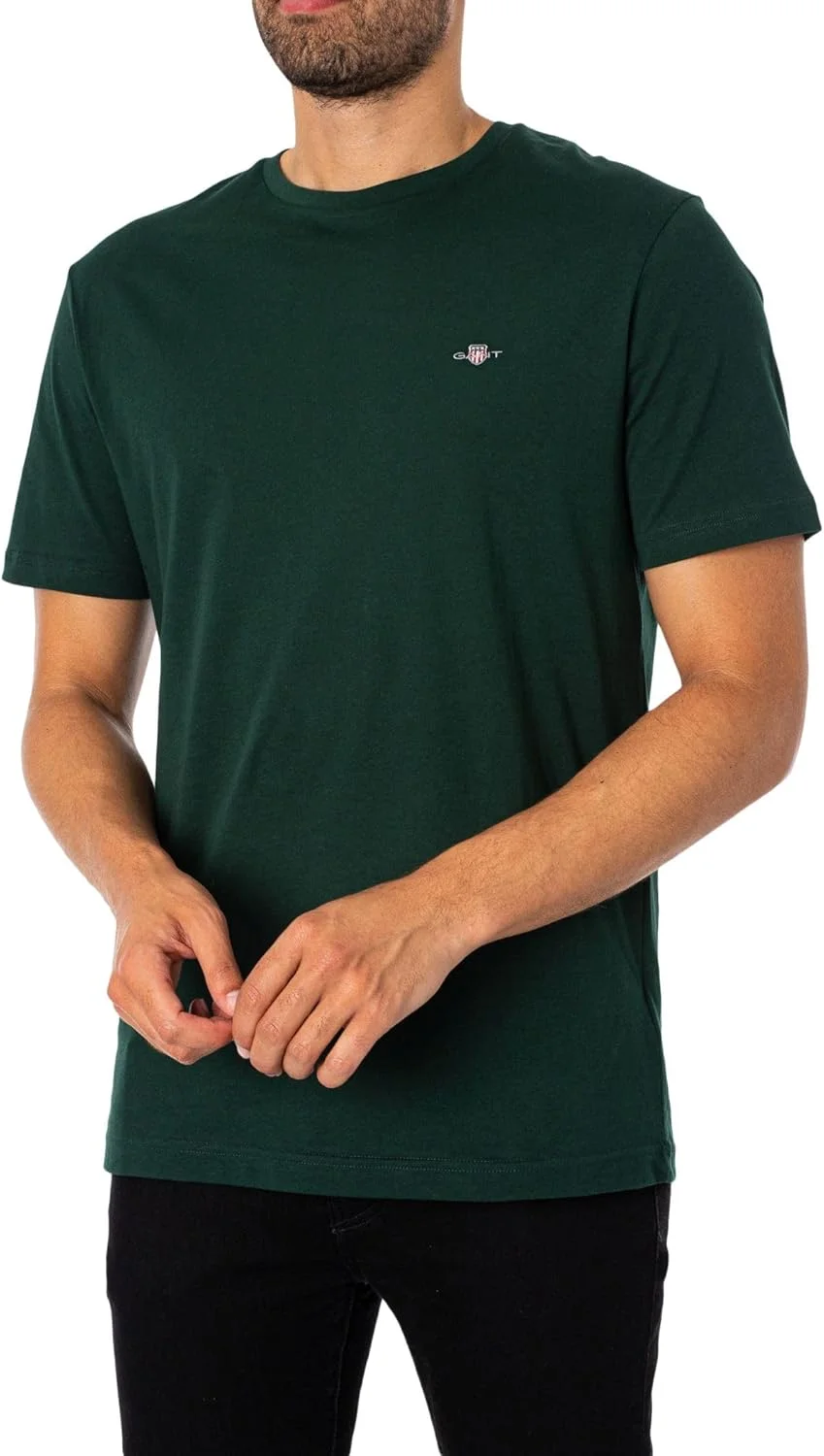 تی شرت مردانه یقه گرد مدل شیلد گنت کد 2003184-374