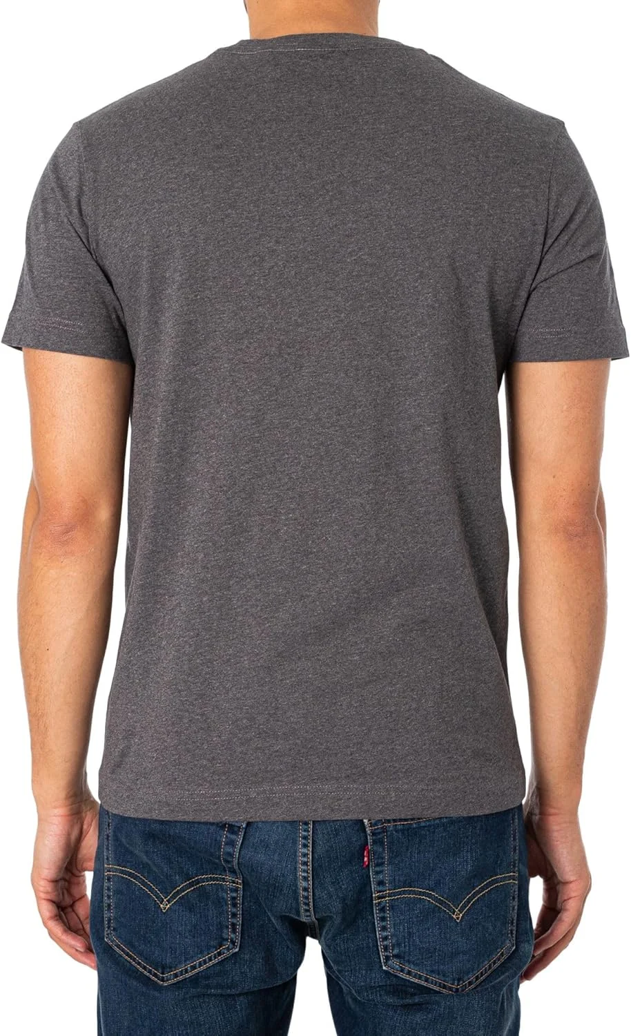 تی‌شرت مردانه مدل 2003184-95 از GANT با برش معمولی و طرح سپر