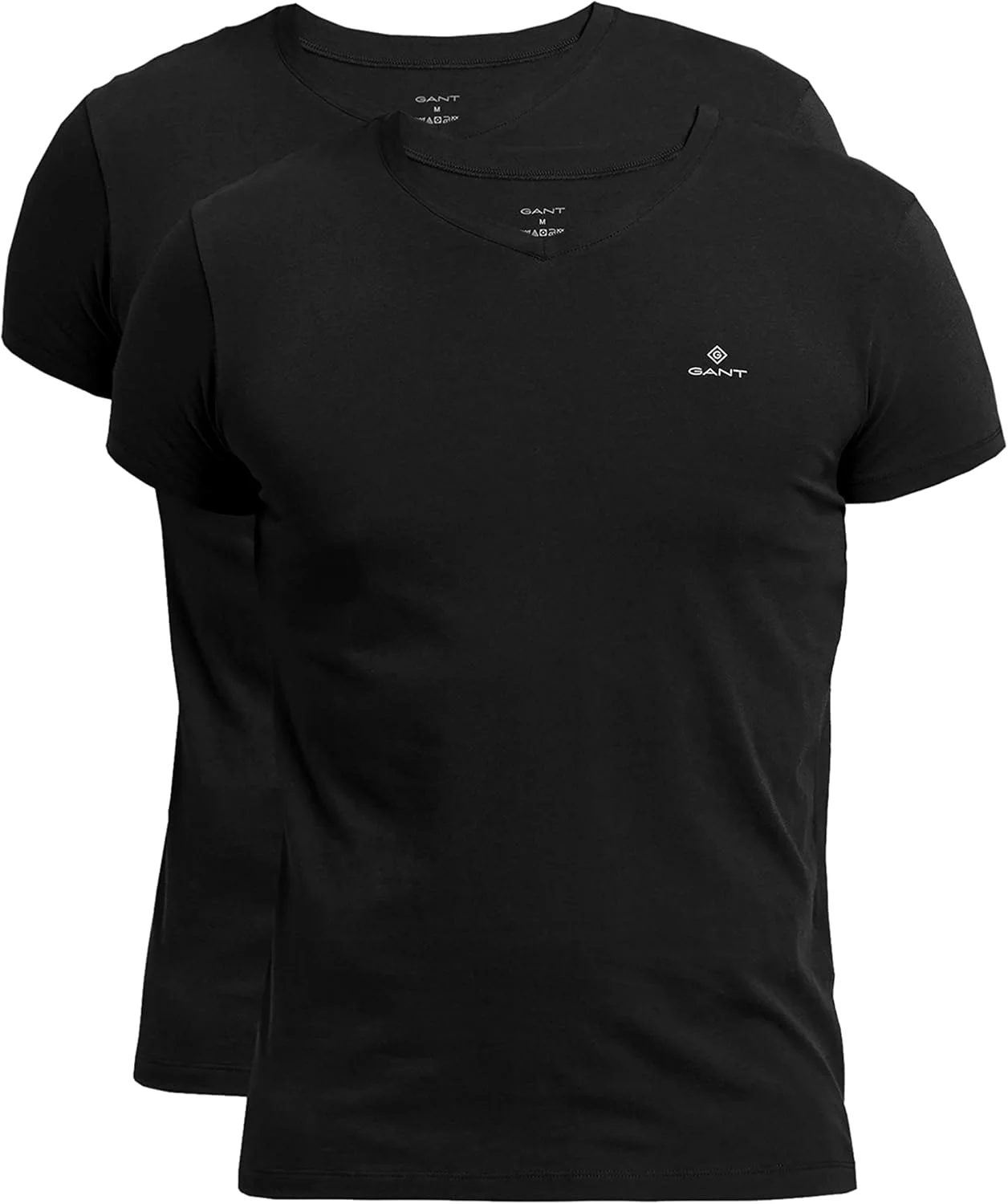 تی شرت یقه هفت مردانه GANT، بسته 2 عددی