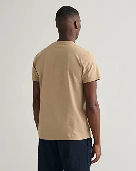 تی شرت مردانه GANT مدل 2003140-270 با لوگوی سپر آرشیو