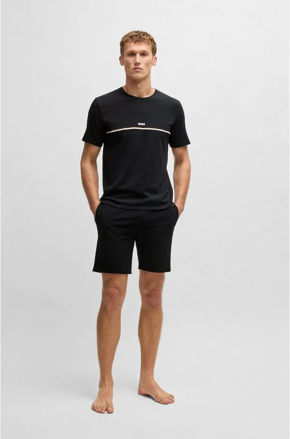 تی شرت مردانه BOSS مدل PYJAMA_T_SHIRT (بسته 1 عددی)