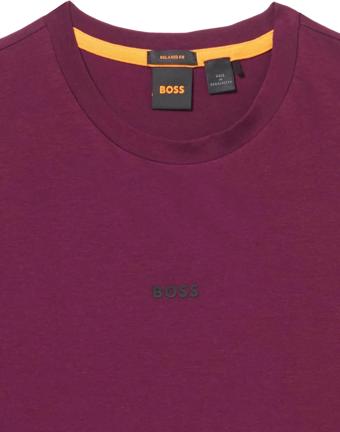 تی شرت مردانه یقه گرد با لوگوی مرکزی