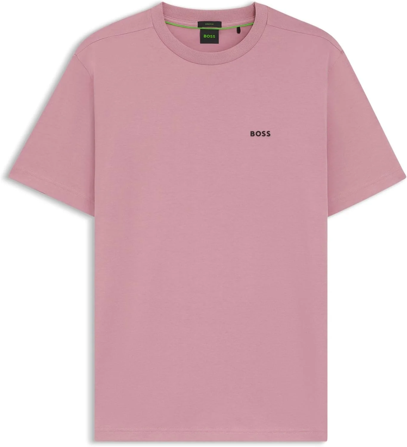 تی شرت های یقه گرد مردانه BOSS مدل Curved Jersey