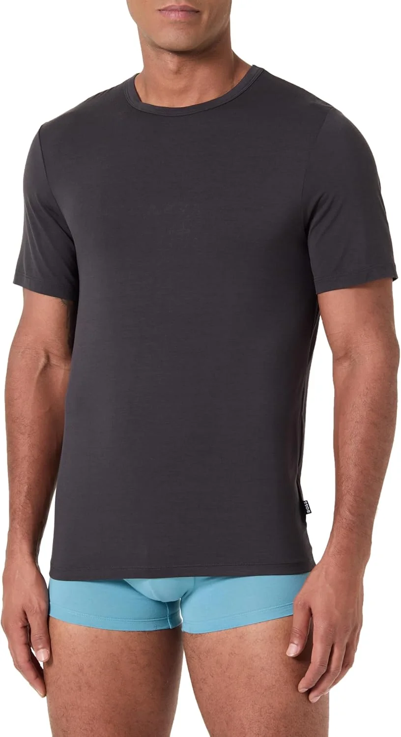 تی شرت مردانه BOSS مدل RN 3P Bamboo 10270020 01 (تک عددی)