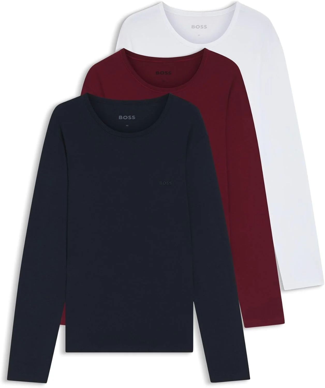 زیرپوش آستین بلند مردانه باس مدل Lsshirtrn 3p کلاسیک