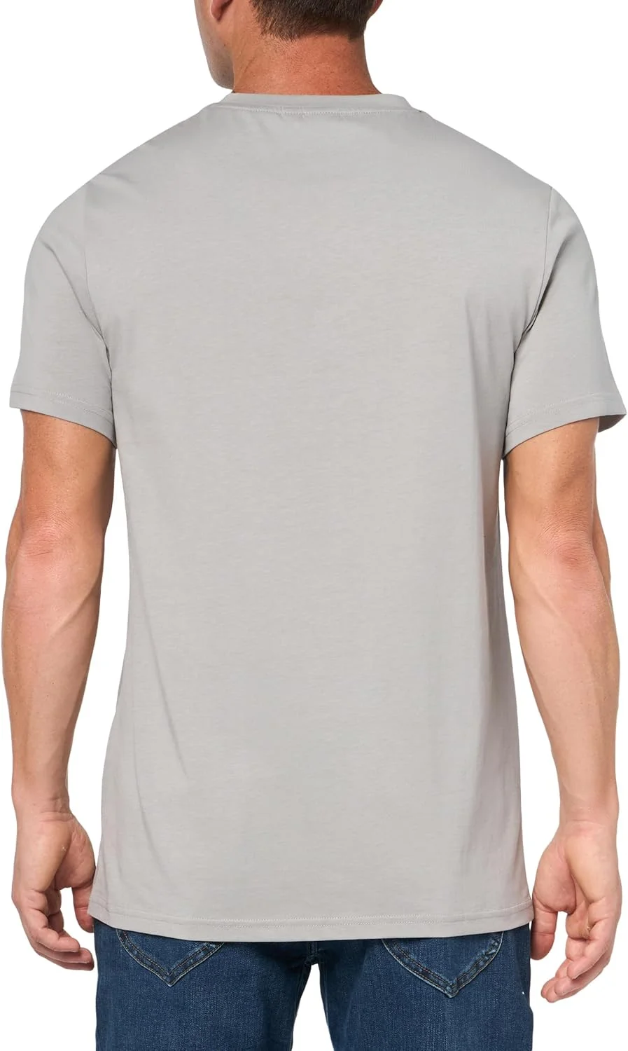 تی شرت مردانه BOSS با لوگوی بزرگ، پنبه ای (تک عددی)