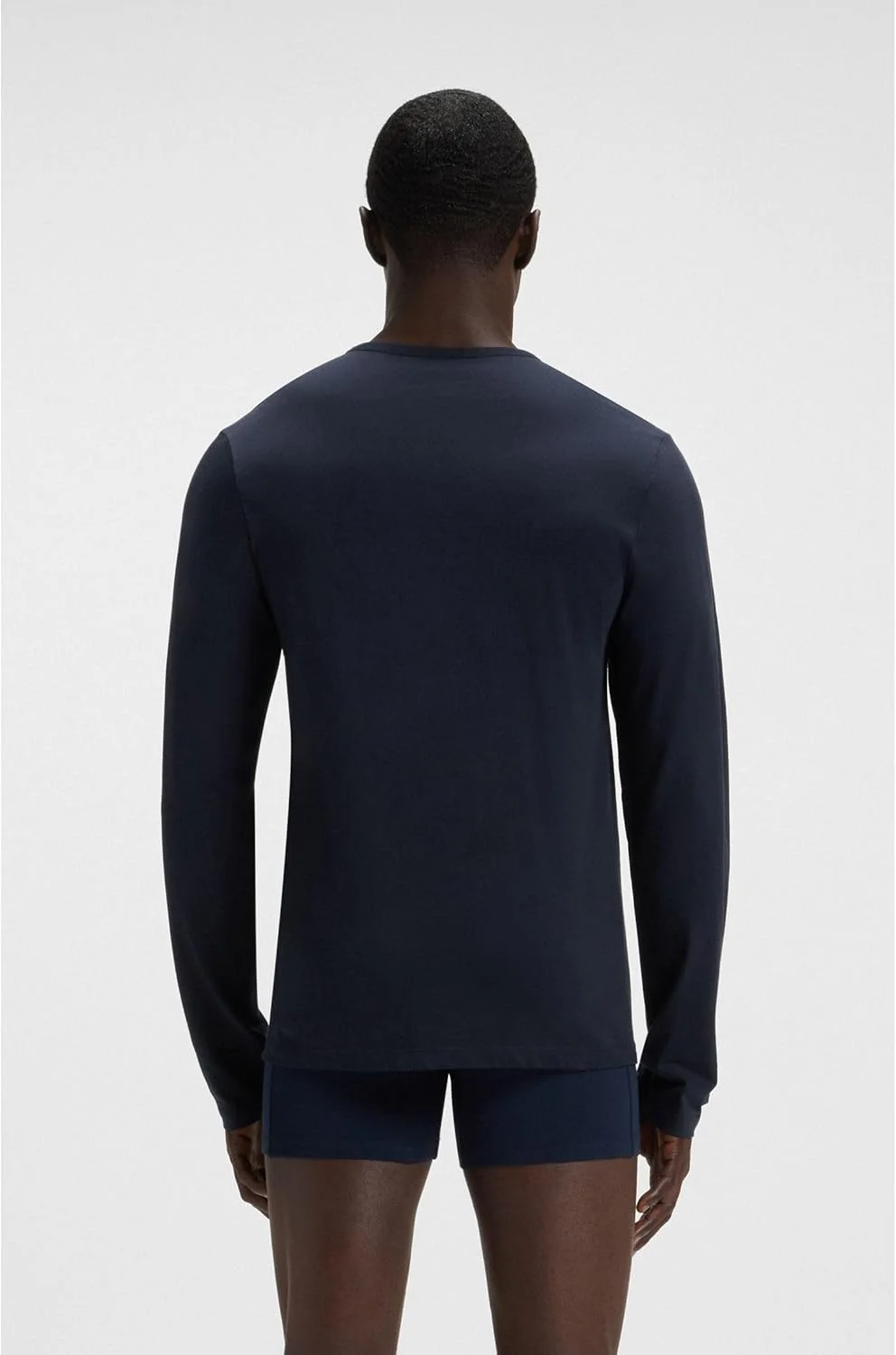 زیرپوش آستین بلند مردانه باس مدل Lsshirtrn 3p کلاسیک