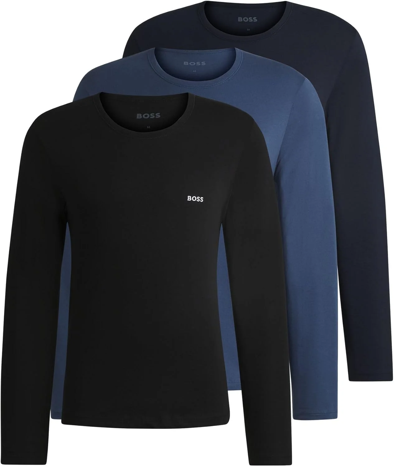 بُس مردانه آستین بلند کلاسیک (بسته 3 عددی)