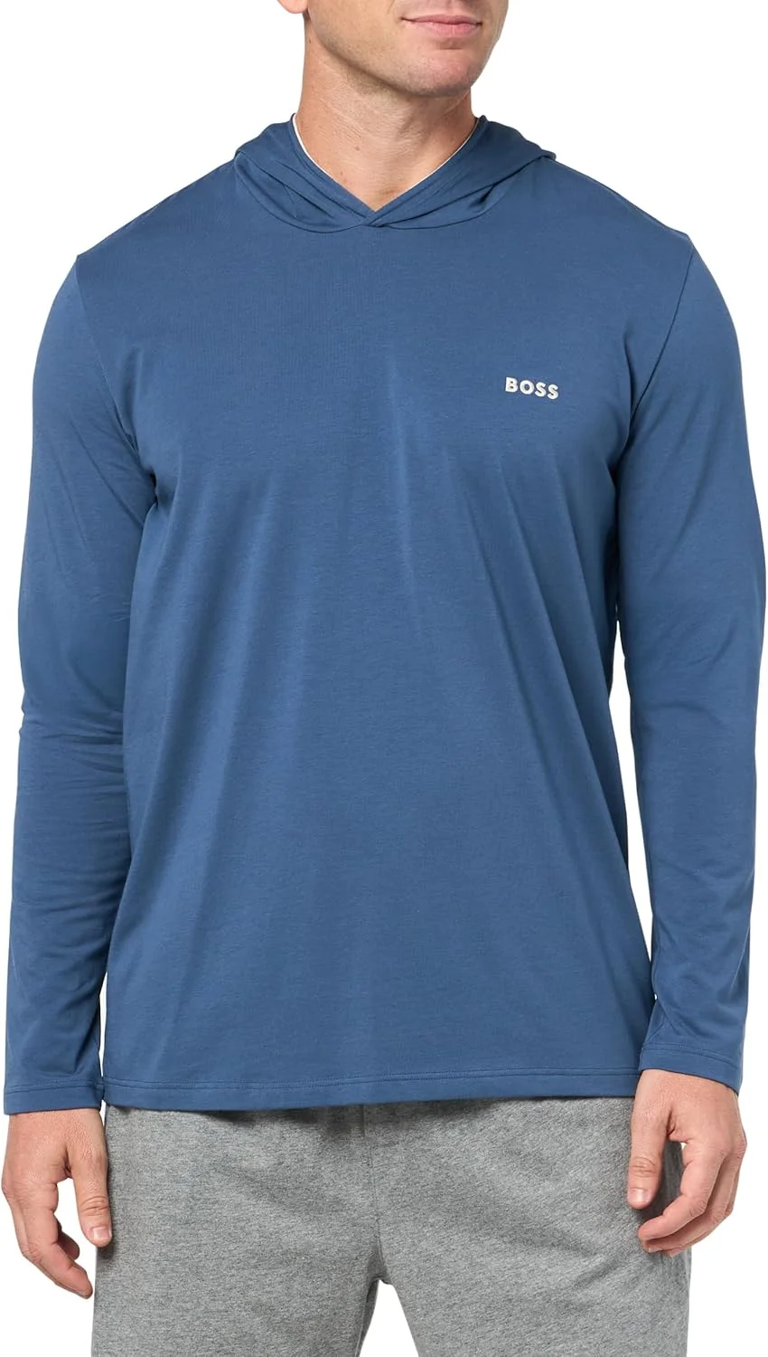 تی شرت آستین بلند نخی مردانه BOSS