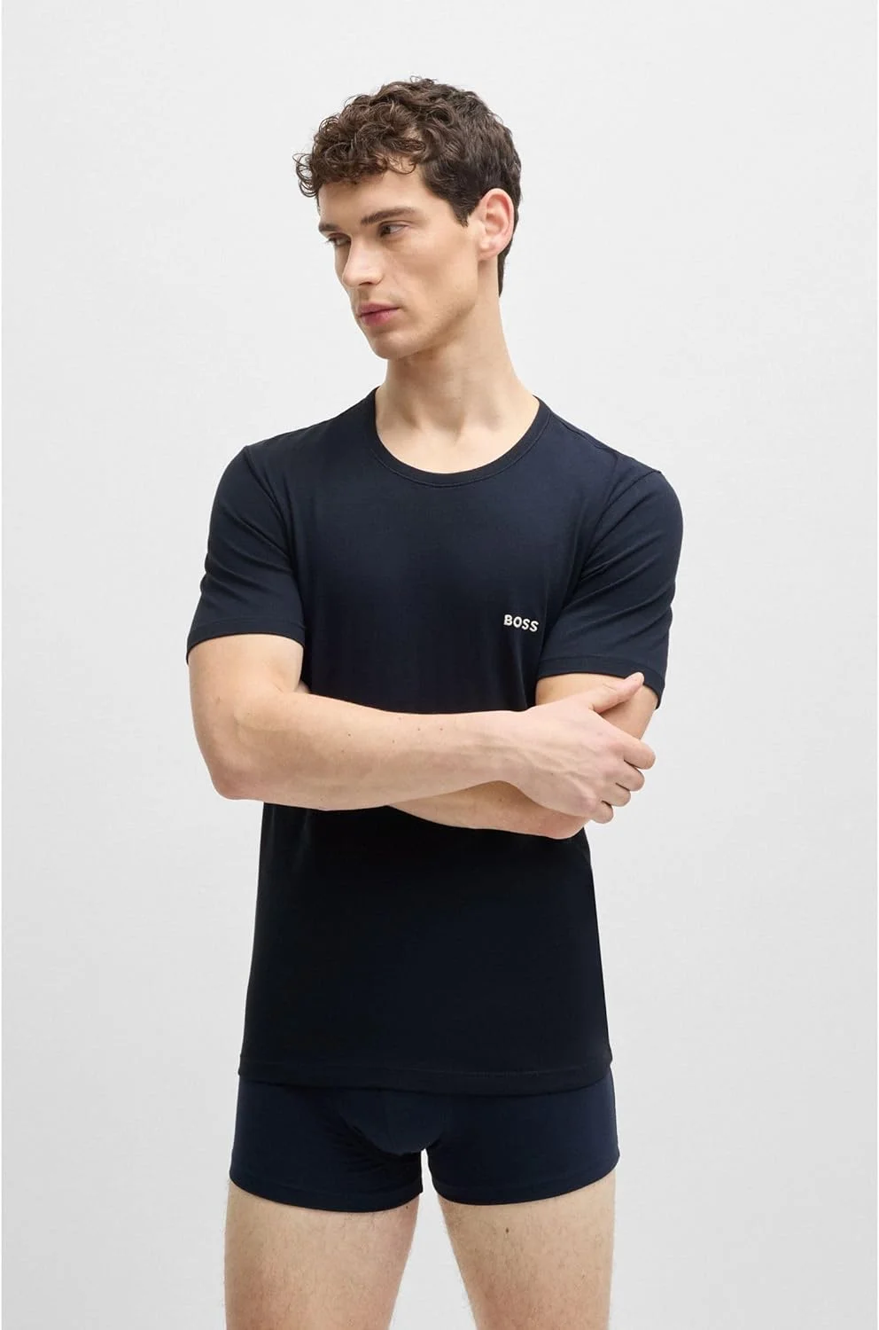 تی شرت مردانه باس مدل RN Classic 3P (بسته 3 عددی)