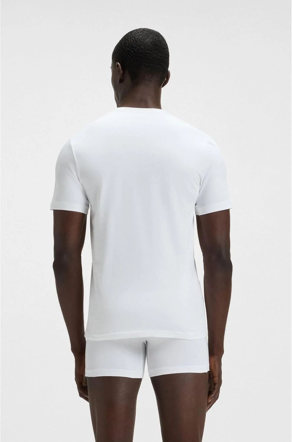 ست سه عددی زیرپوش مردانه کلاسیک باس، رنگ: سفید، سایز: M، M-L