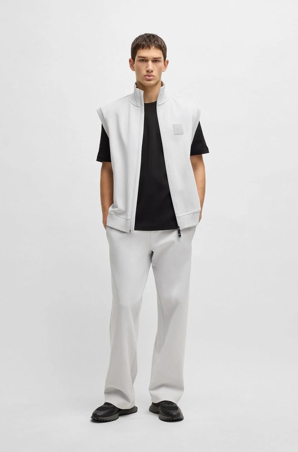 تی شرت آستین کوتاه مردانه Boss مدل Dropneedle Ac