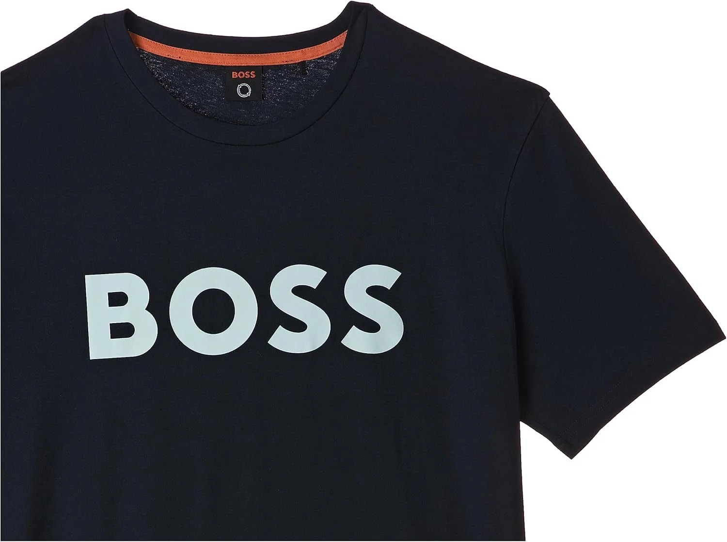 تی شرت نخی یقه گرد با لوگوی چاپی، سایز ایکس لارج تی شرت نخی یقه گرد با لوگوی چاپی، سایز ایکس لارج