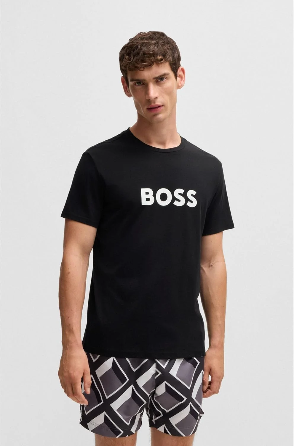 تی شرت آستین کوتاه مردانه با طرح ساحلی Boss RN 10249533 01، سایز کوچک، رنگ سبز روشن/پاستلی 336 تی شرت آستین کوتاه مردانه با طرح ساحلی Boss RN 10249533 01، سایز کوچک، رنگ سبز روشن/پاستلی 336