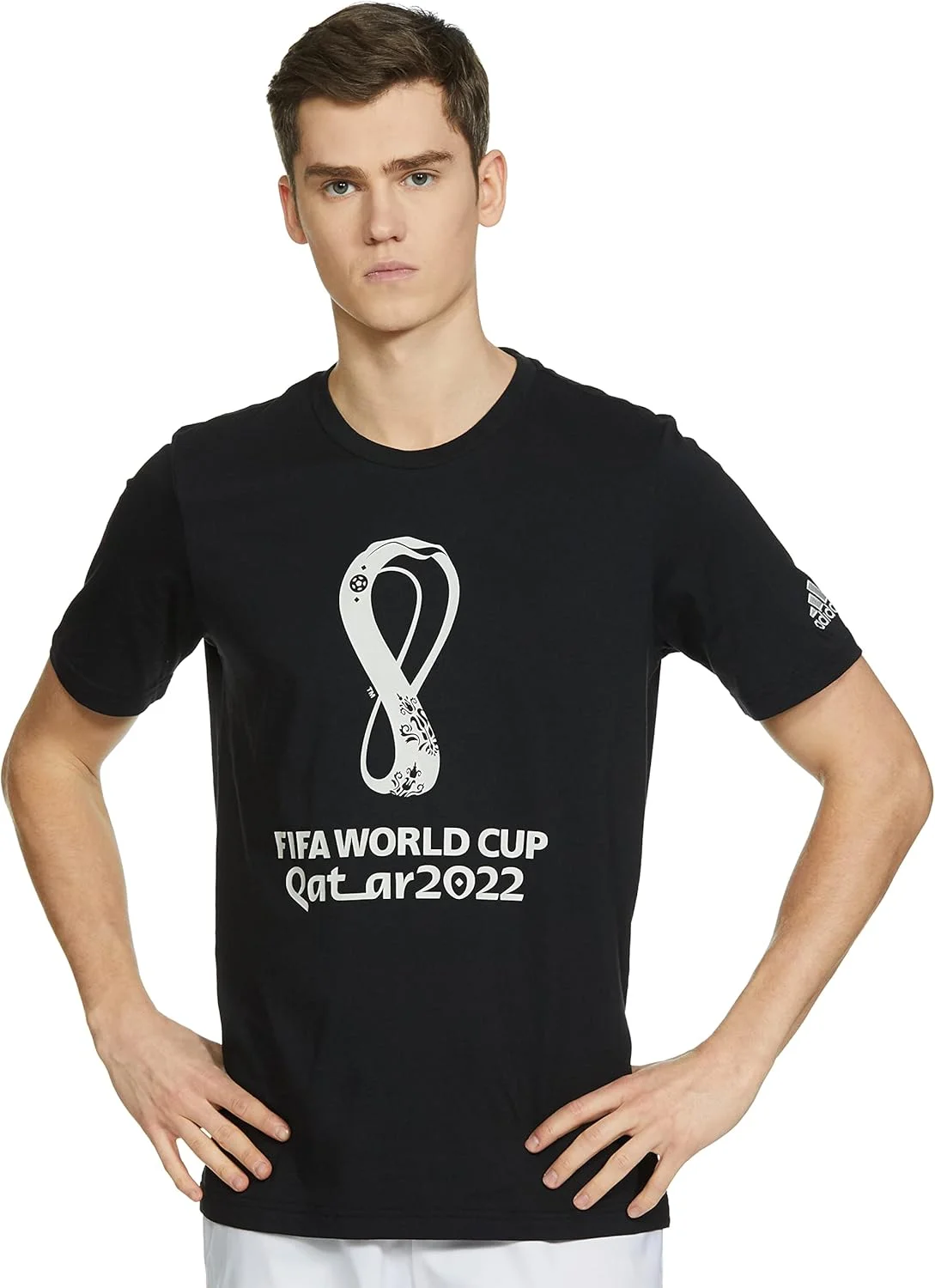 تی شرت گرافیکی مردانه آدیداس جام جهانی فوتبال ۲۰۲۲