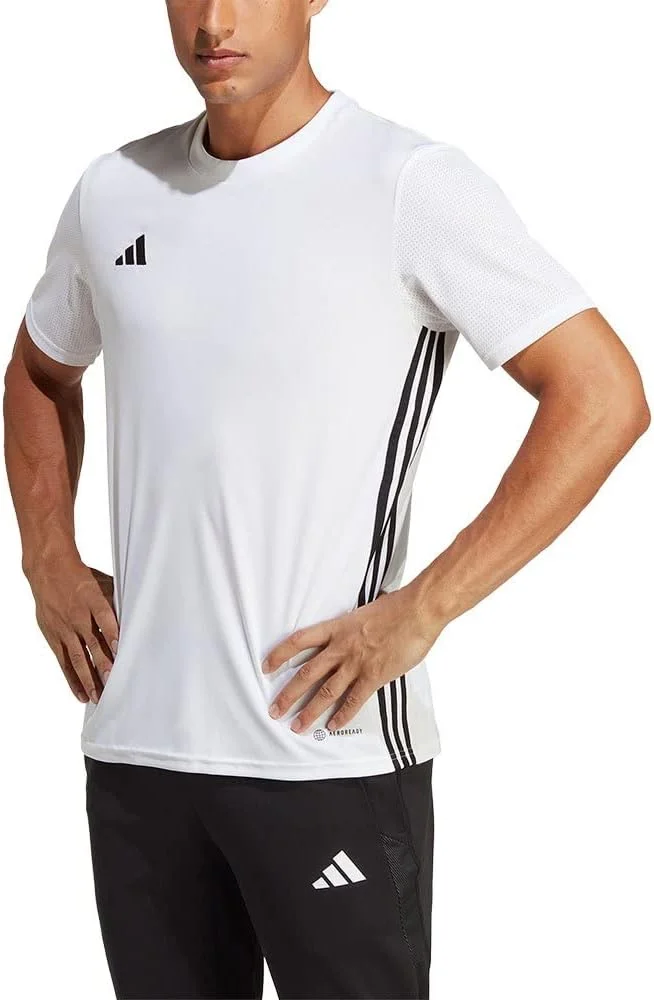 تی شرت مردانه آدیداس مدل TABELA 23 JSY، سفید/مشکی، سایز M