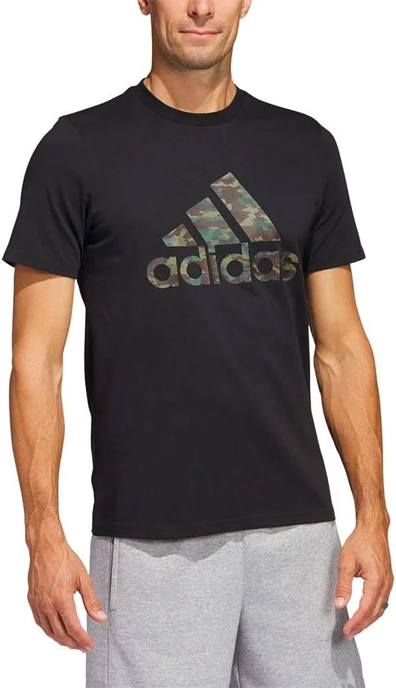 تی شرت آستین کوتاه مردانه آدیداس طرح ارتشی