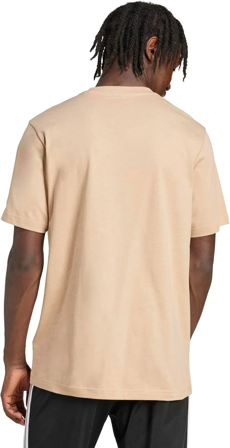 تی شرت گرافیکی مردانه آدیداس طرح شخصیت ورزشی قهوه ای، سایز 2XL تی شرت گرافیکی مردانه آدیداس طرح شخصیت ورزشی قهوه ای، سایز 2XL