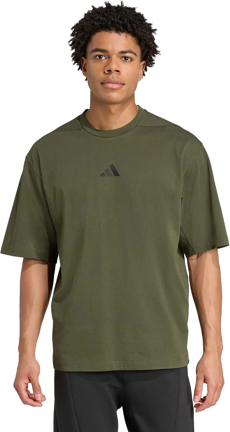 تی شرت مردانه آدیداس Power Oversize سبز، سایز L